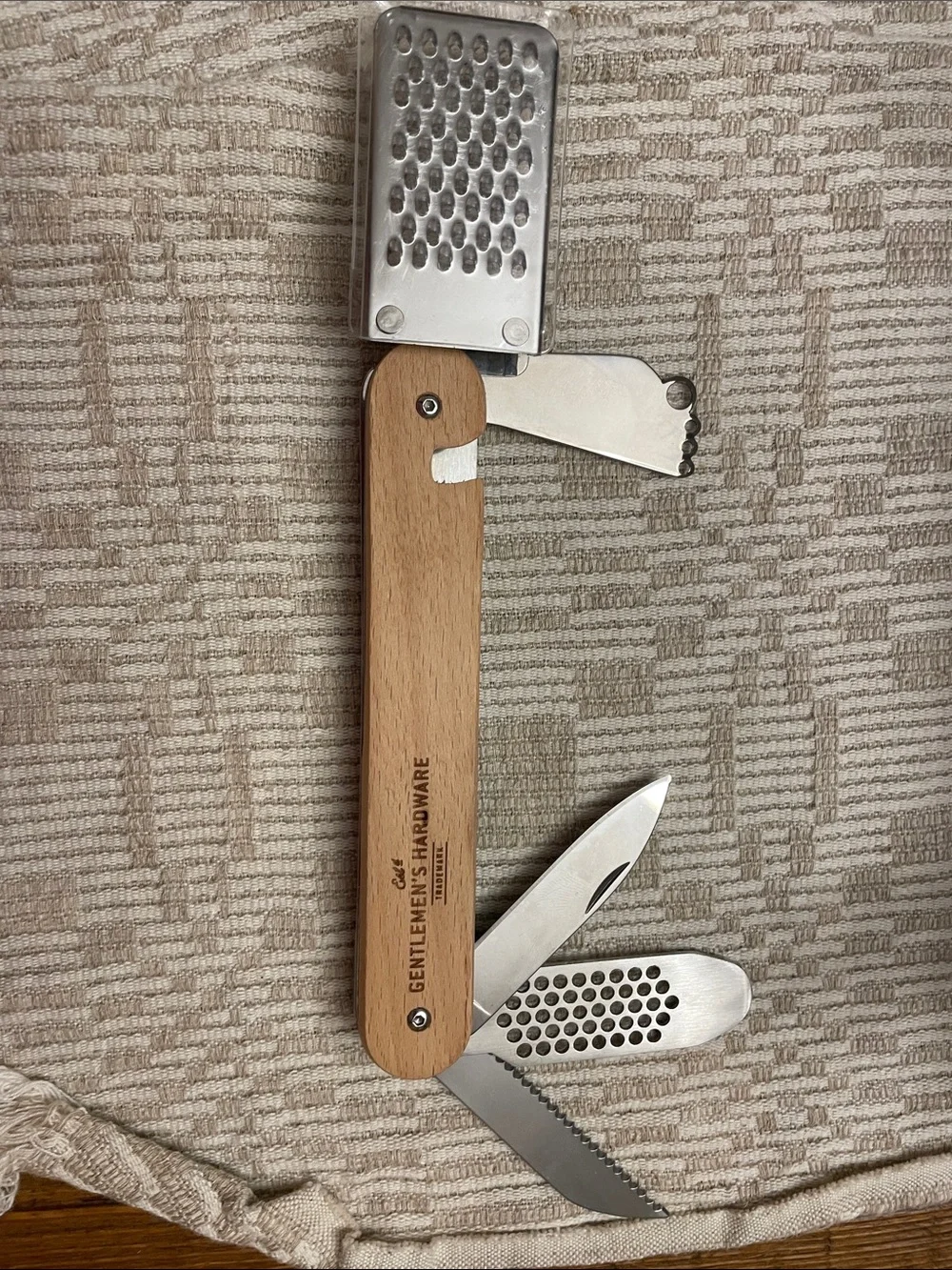 12-in-1 Kitchen Multi-Tool - Black & Tan